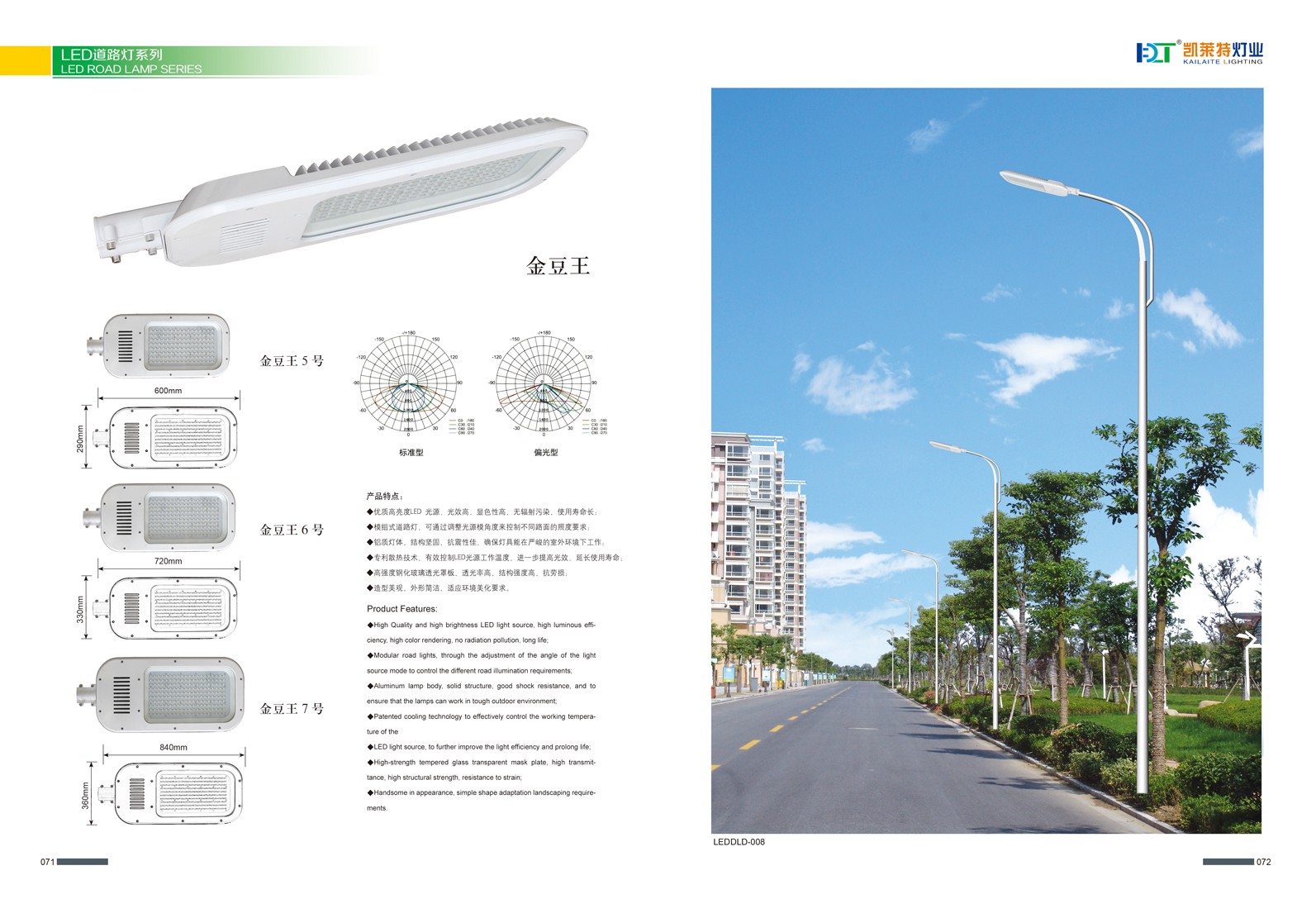 LED道路灯